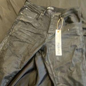 Purple Jeans P001 Black Denim
